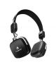 Audionic Hammer 110 Ultra Wireless Headphone-Leather Black - On Installments - IS-0257